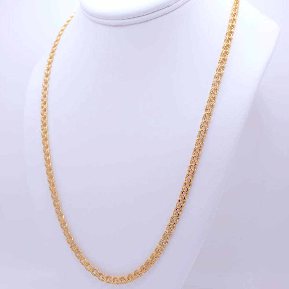 12K Handmade Spanish link chain